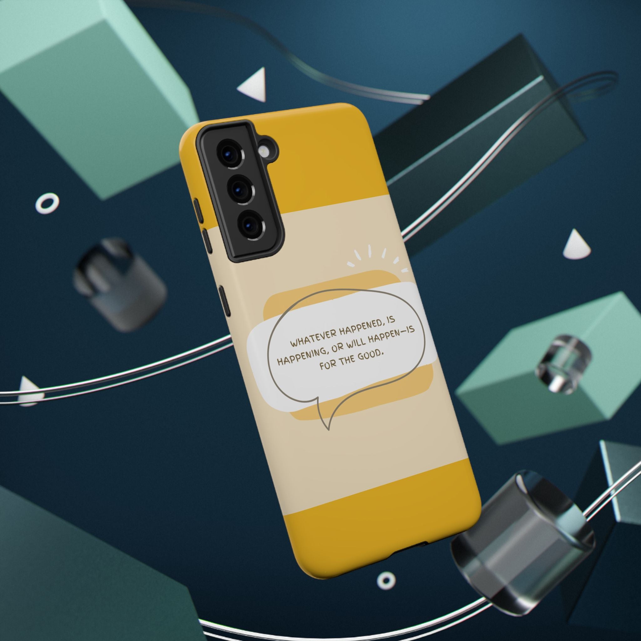Optimistic Impact-Resistant Phone Case