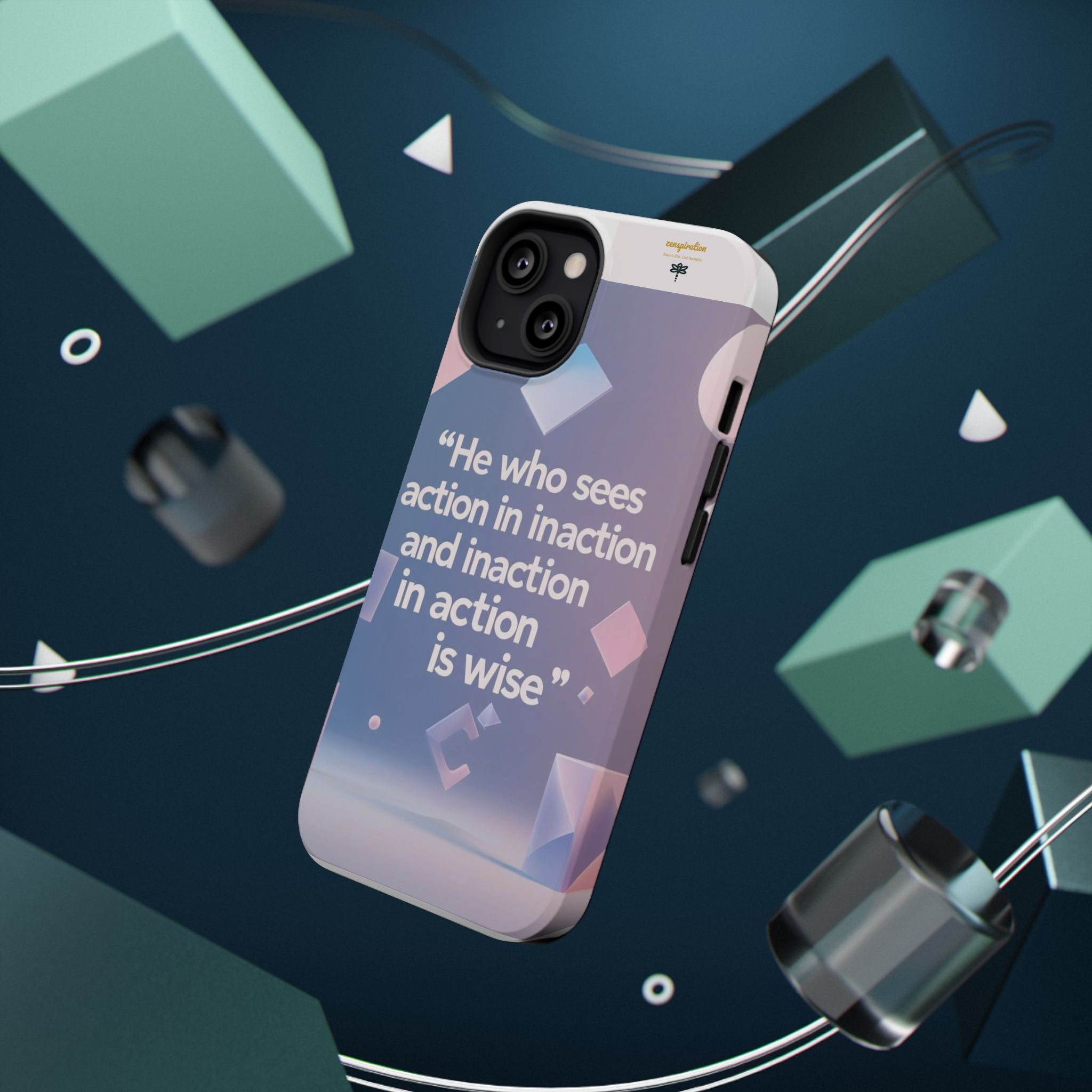 Inspirational Phone Case - Impact-Resistant Phone Cover, Motivational Gift, Quotes, Durable Phone Accessory, Unique Design