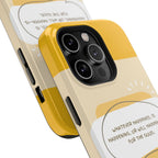 Optimistic Impact-Resistant Phone Case