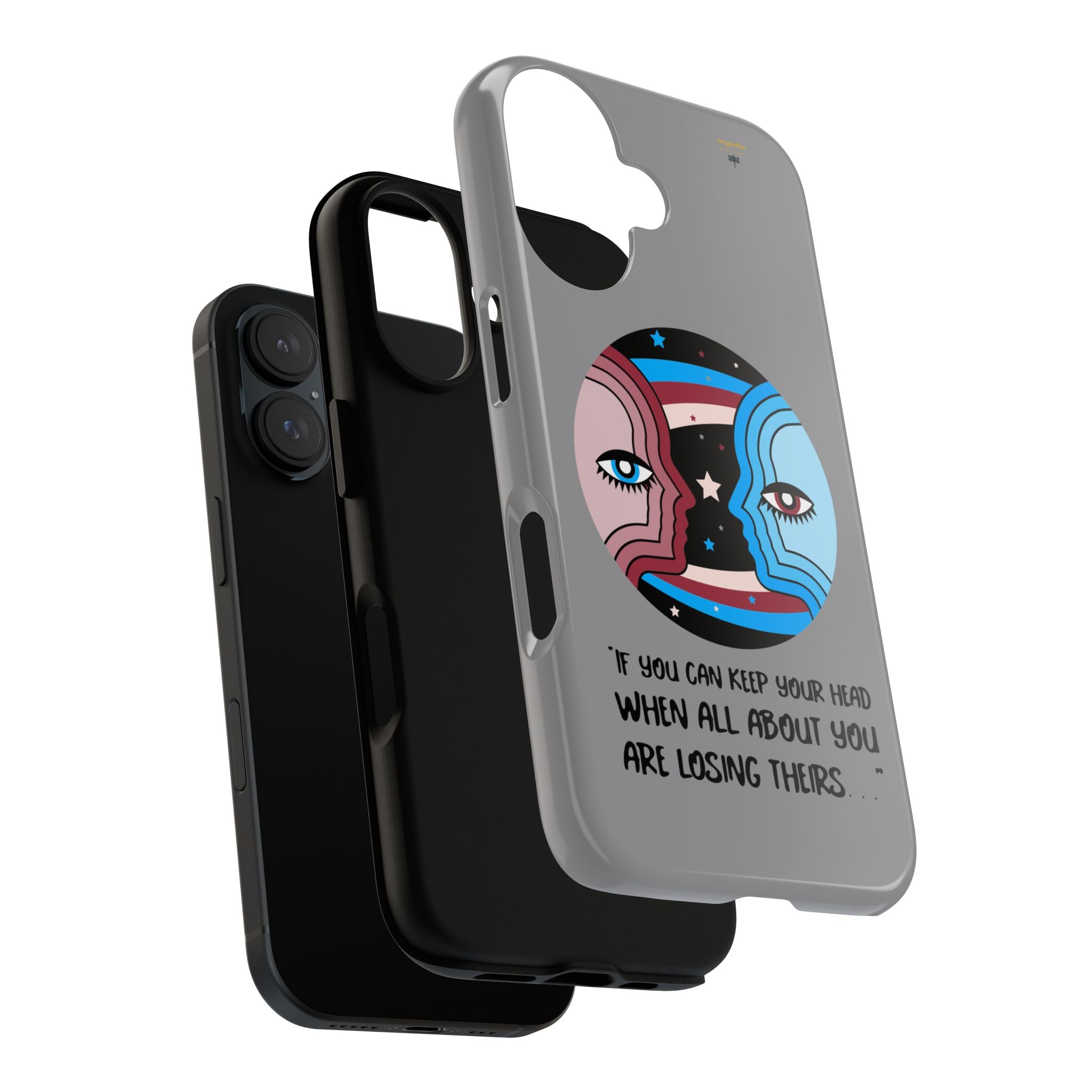 Inspirational Phone Case, Quote Phone Cover, Tough Phone Case, Motivational Cell Phone Accessory, Gift for Friends