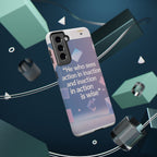 Inspirational Phone Case - Impact-Resistant Phone Cover, Motivational Gift, Quotes, Durable Phone Accessory, Unique Design