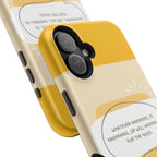 Optimistic Impact-Resistant Phone Case