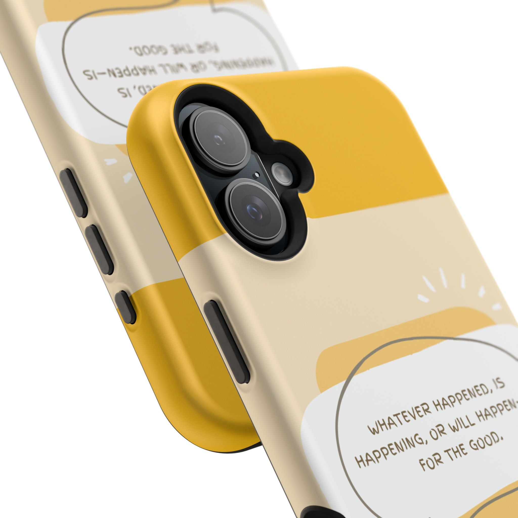 Optimistic Impact-Resistant Phone Case