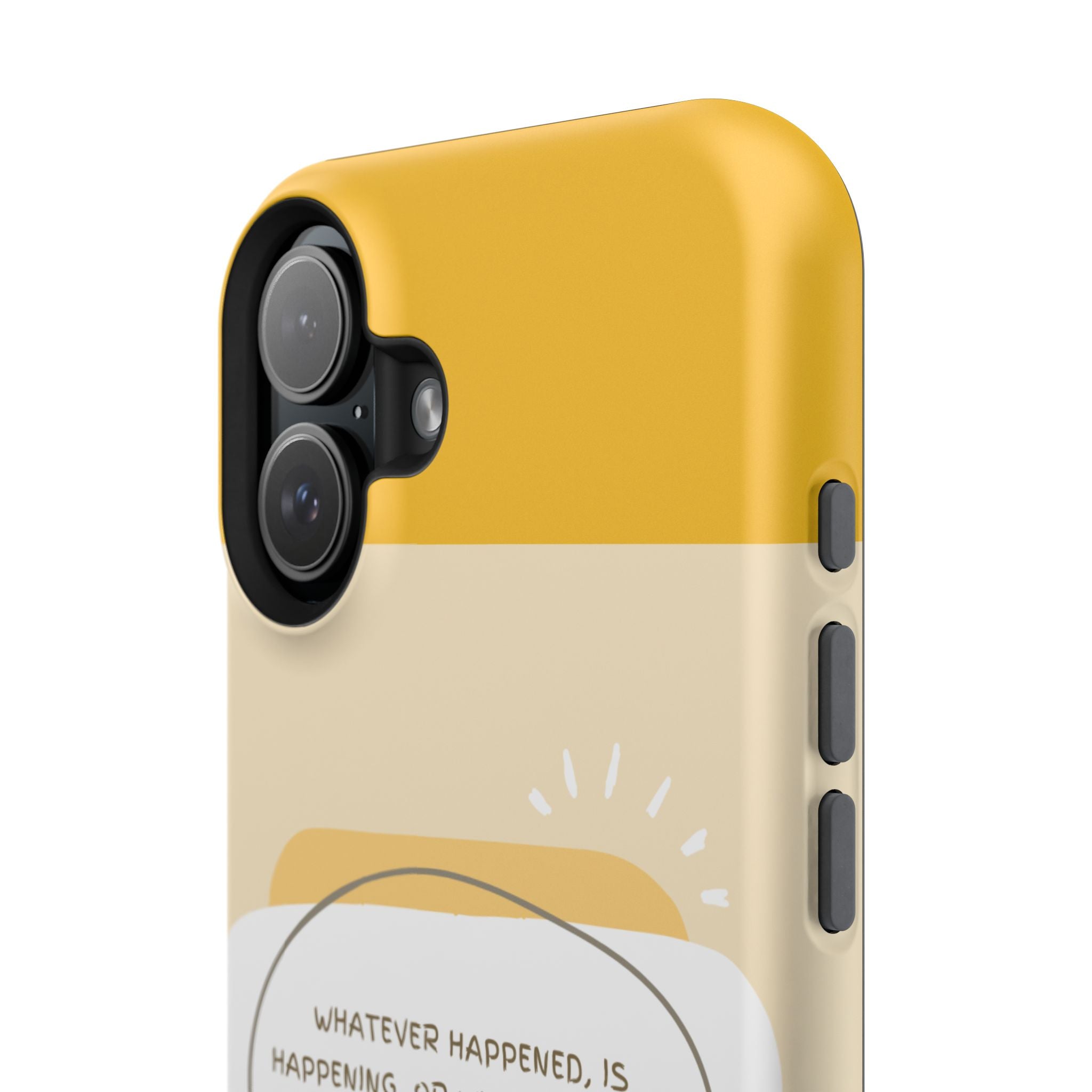 Optimistic Impact-Resistant Phone Case