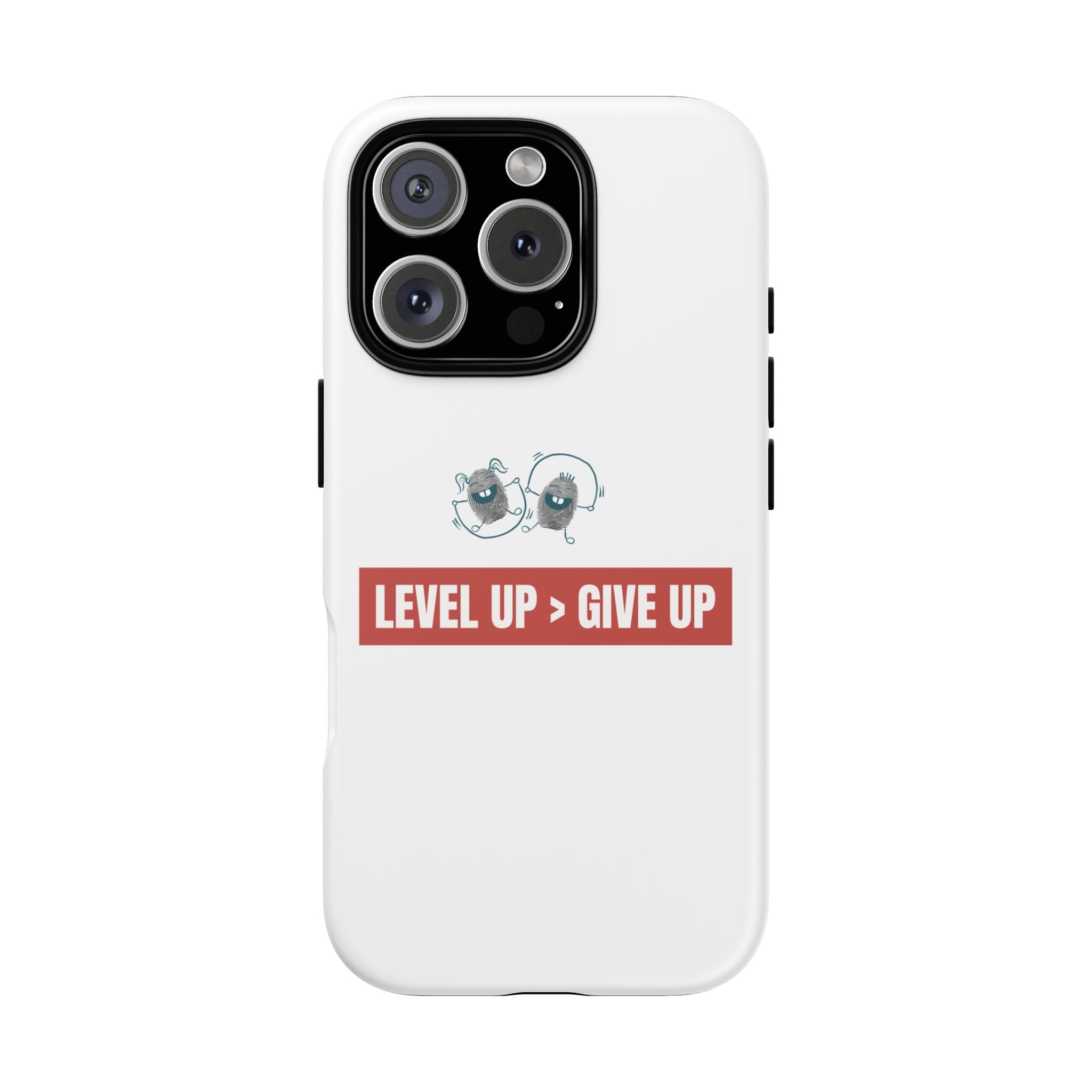 Tough Cases Phone Case, Motivational Gift for Gamers, Fitness Enthusiasts, Level Up Themed, Unique Phone Accessories, Work Hard Play Hard