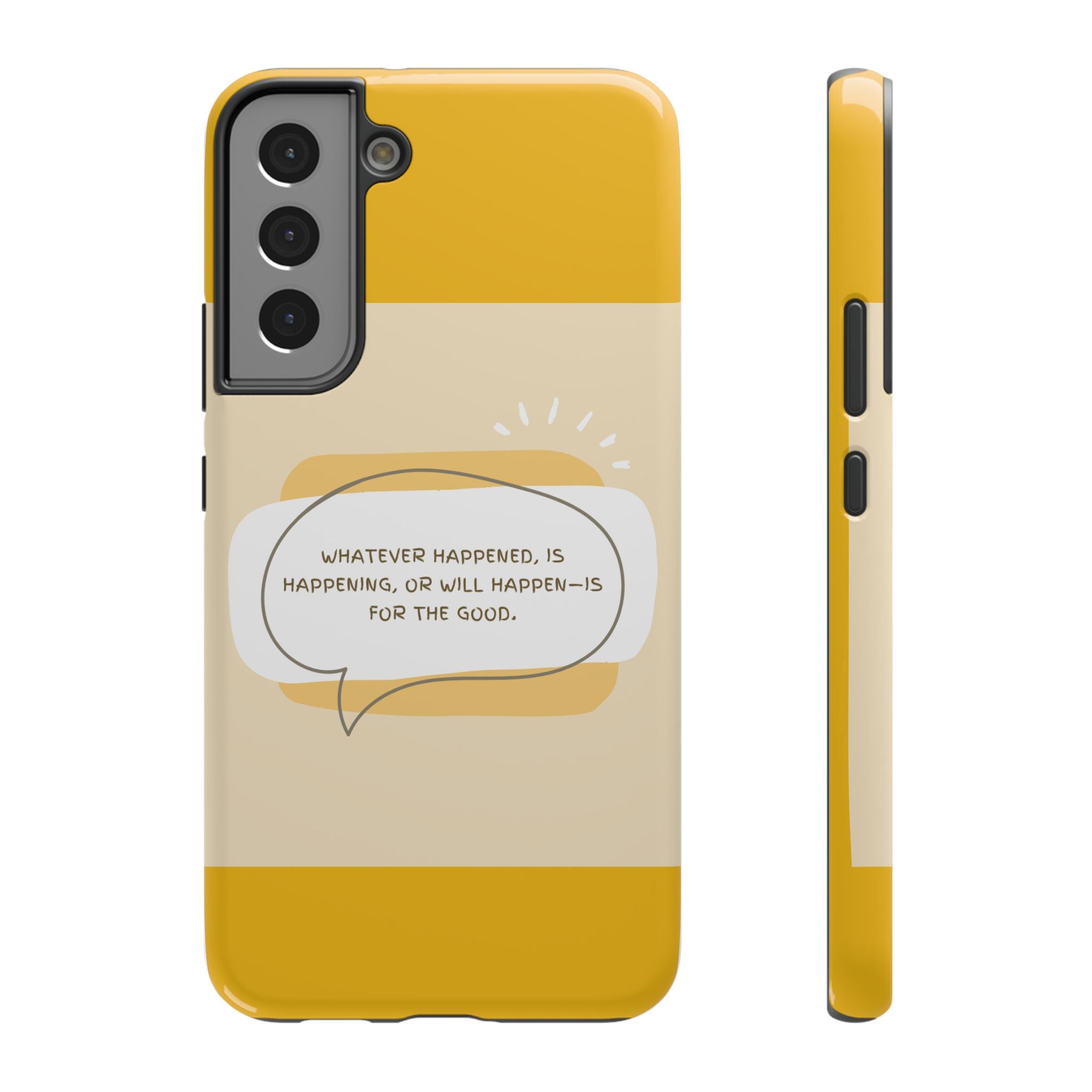 Optimistic Impact-Resistant Phone Case