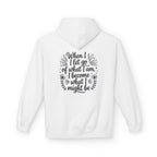 Inspirational Quote Hoodie, Cozy Hoodie Gift, Unisex Sweatshirt, Motivational Wear, Butterfly Art Apparel