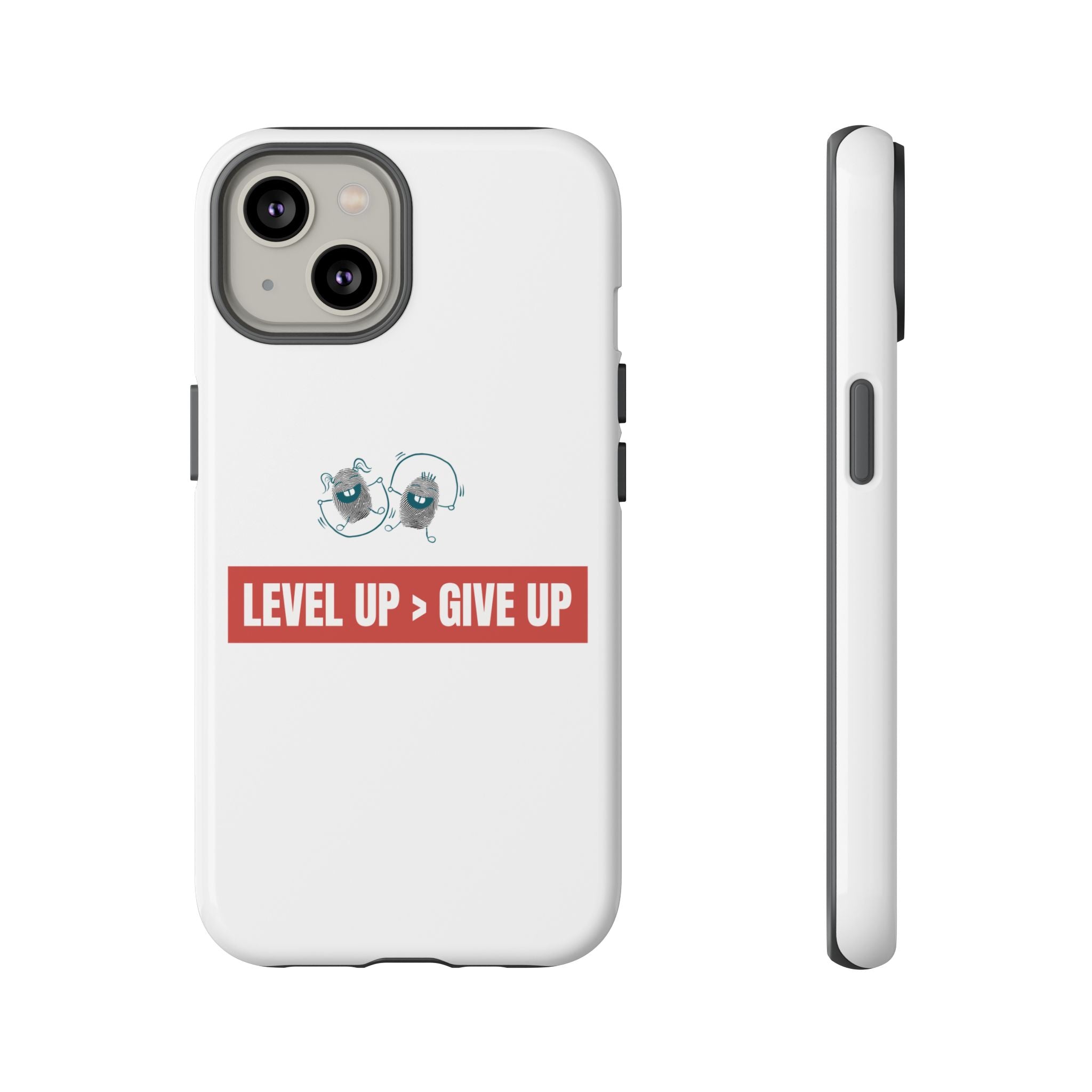 Tough Cases Phone Case, Motivational Gift for Gamers, Fitness Enthusiasts, Level Up Themed, Unique Phone Accessories, Work Hard Play Hard