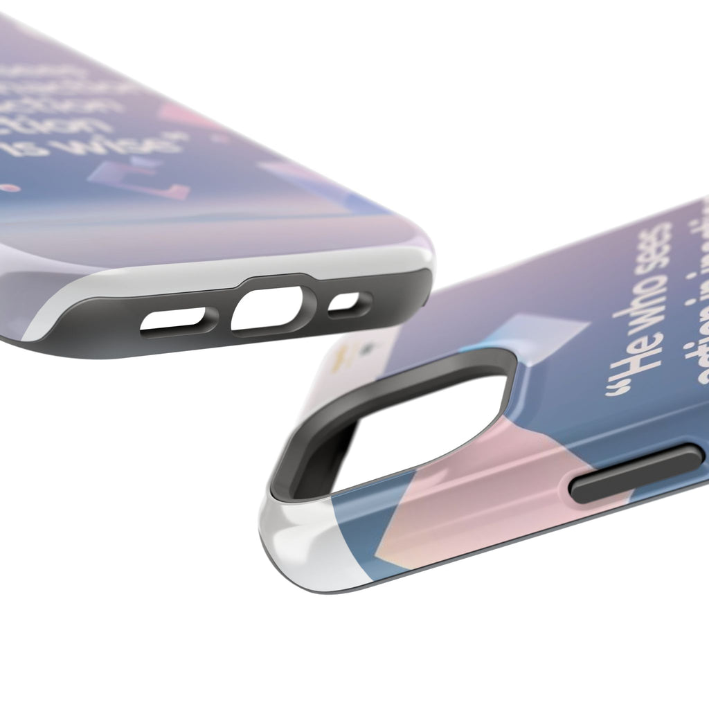 Inspirational Phone Case - Impact-Resistant Phone Cover, Motivational Gift, Quotes, Durable Phone Accessory, Unique Design