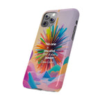 Inspirational Slim Phone Case - Dave Grohl Quote, Motivational Phone Accessory, Colorful Design, Gift for Friends, [...]