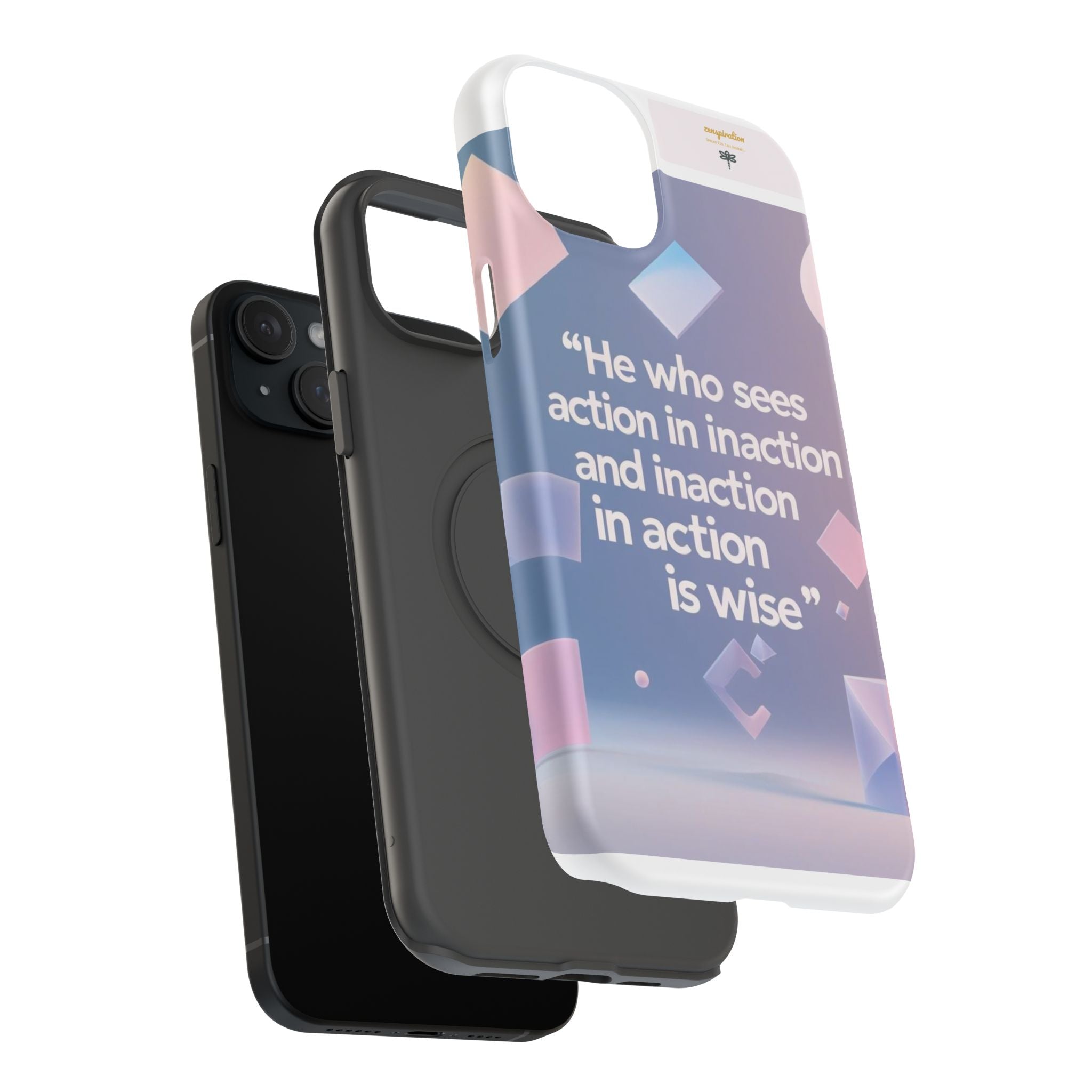 Inspirational Phone Case - Impact-Resistant Phone Cover, Motivational Gift, Quotes, Durable Phone Accessory, Unique Design