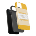 Optimistic Impact-Resistant Phone Case