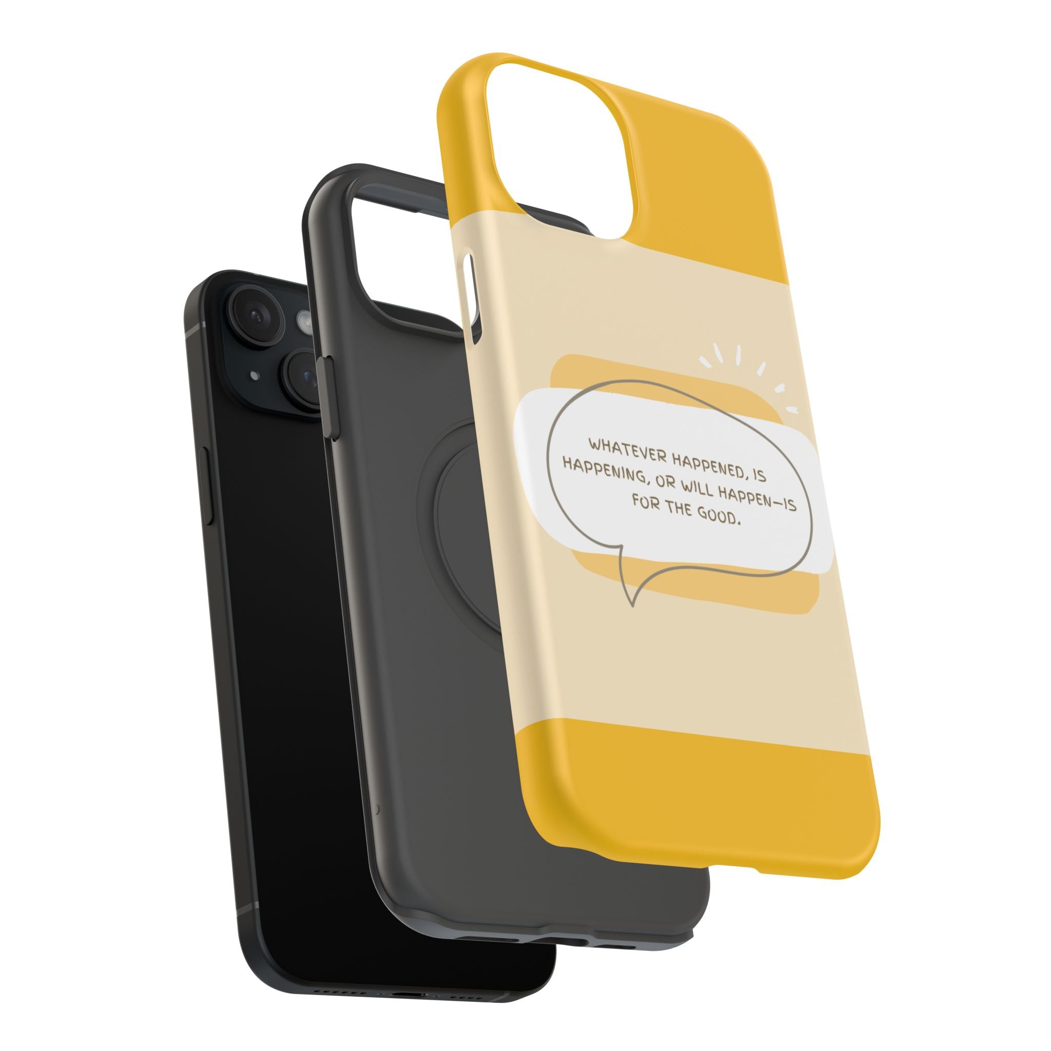 Optimistic Impact-Resistant Phone Case