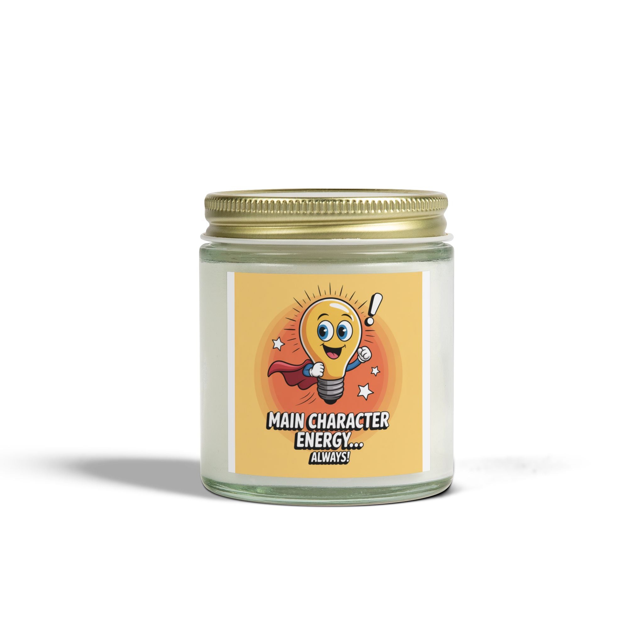 Main Character Energy Scented Candles, Motivational Home Decor, Gift for Her, Relaxing Aromatherapy, Birthday and Self-Care
