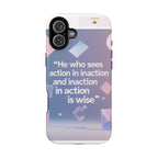 Inspirational Phone Case - Impact-Resistant Phone Cover, Motivational Gift, Quotes, Durable Phone Accessory, Unique Design