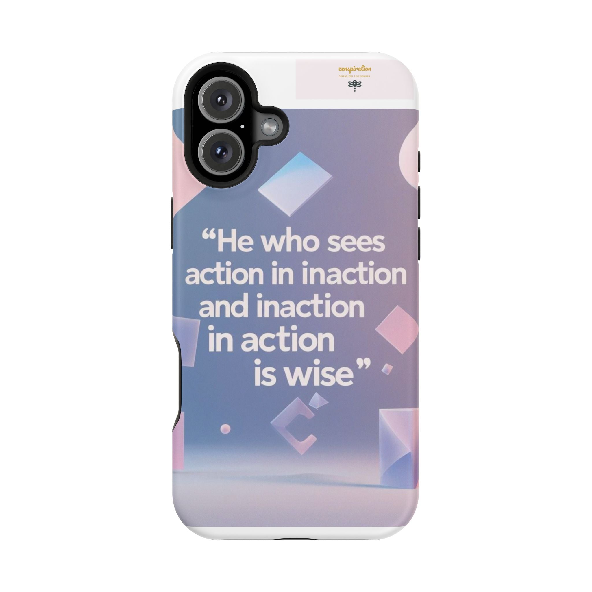 Inspirational Phone Case - Impact-Resistant Phone Cover, Motivational Gift, Quotes, Durable Phone Accessory, Unique Design