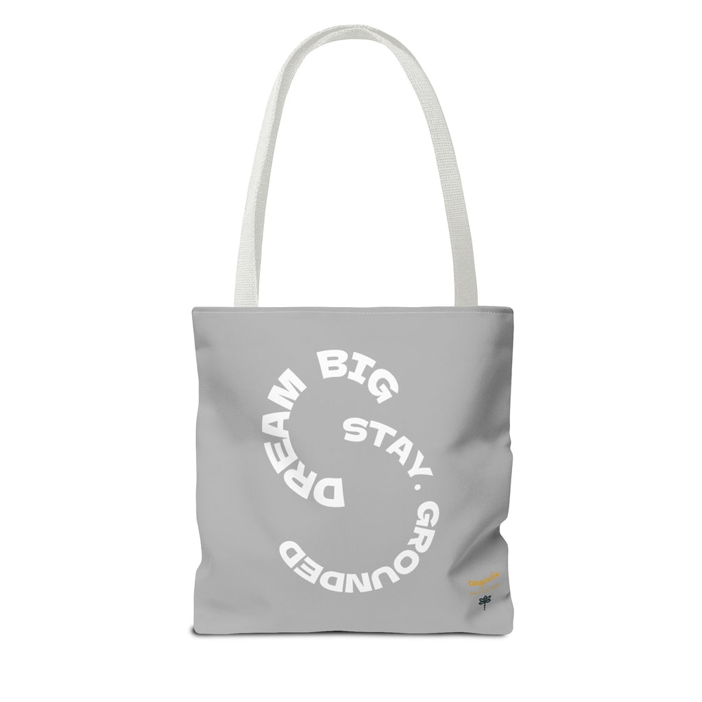 Inspirational Tote Bag, Motivational Bag, Dream Big Bag, Stylish Eco-Friendly Bag, Gift for Dreamers & Creatives