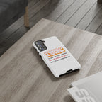 Tough Cases iPhone Case, Inspirational Phone Cover, Motivational Case, Self-Trust Gift, Unique Phone Accessory