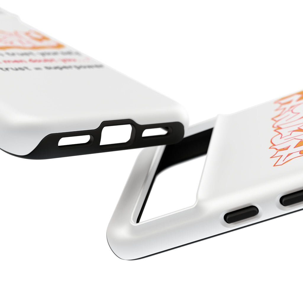 Tough Cases iPhone Case, Inspirational Phone Cover, Motivational Case, Self-Trust Gift, Unique Phone Accessory