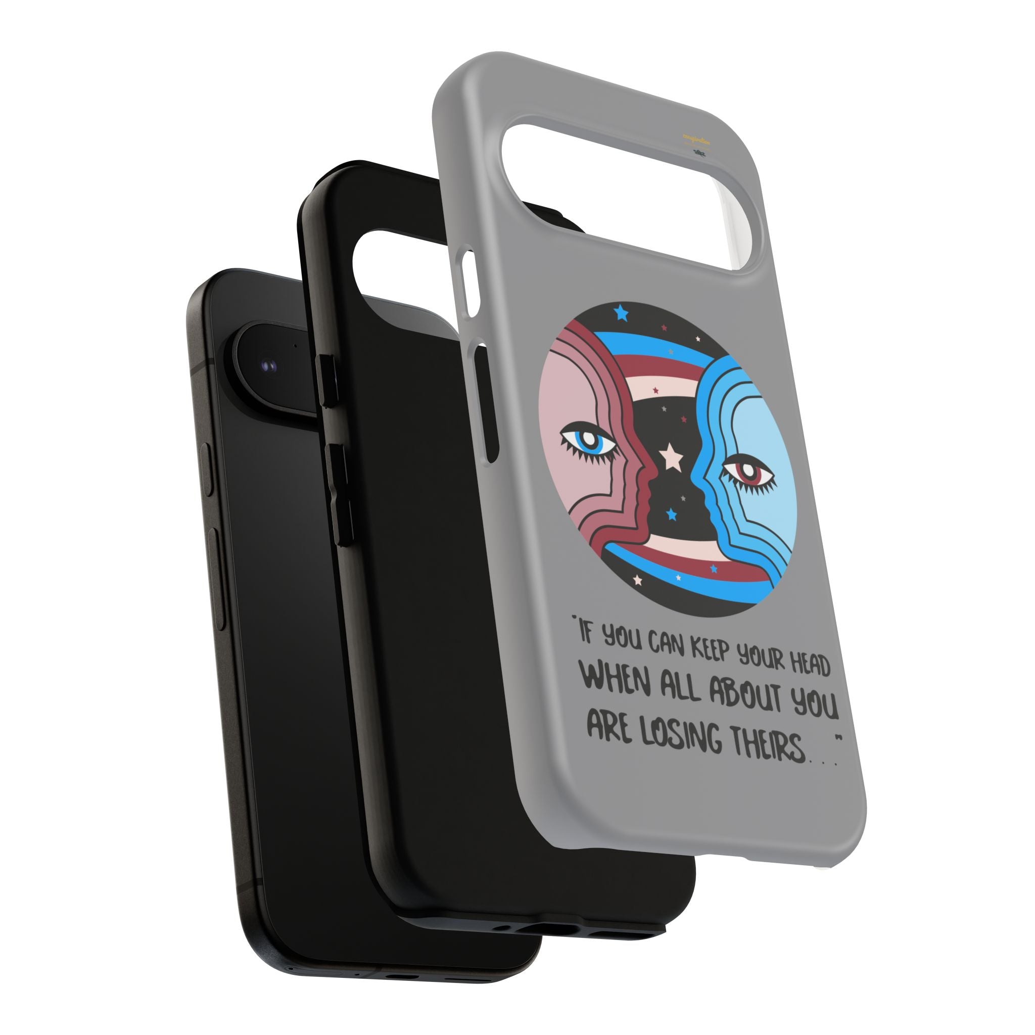 Inspirational Phone Case, Quote Phone Cover, Tough Phone Case, Motivational Cell Phone Accessory, Gift for Friends