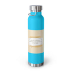 Inspirational Copper Vacuum Insulated Bottle, 22oz - Motivational Drinkware, Gifts for Her, Fitness Bottle, Travel Mug, Eco-Friendly [...]
