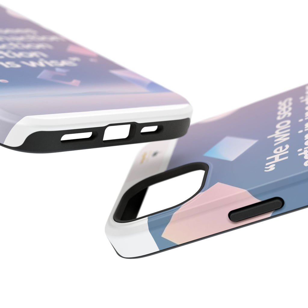 Inspirational Phone Case - Impact-Resistant Phone Cover, Motivational Gift, Quotes, Durable Phone Accessory, Unique Design