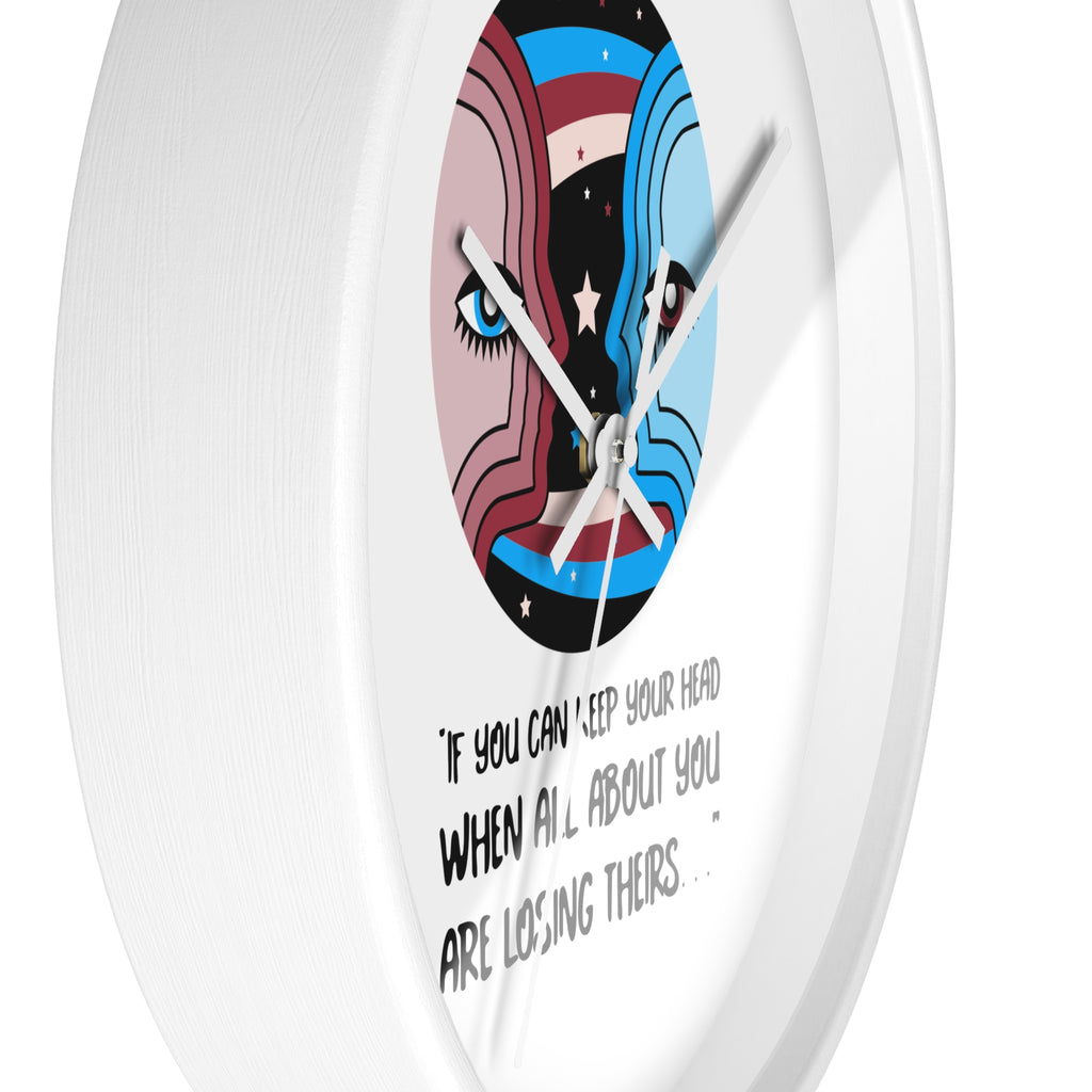 Inspirational Wall Clock with Artistic Design, Motivational Home Décor, Unique Gift for Him/Her, Office or Bedroom Decoration, Quotes [...]