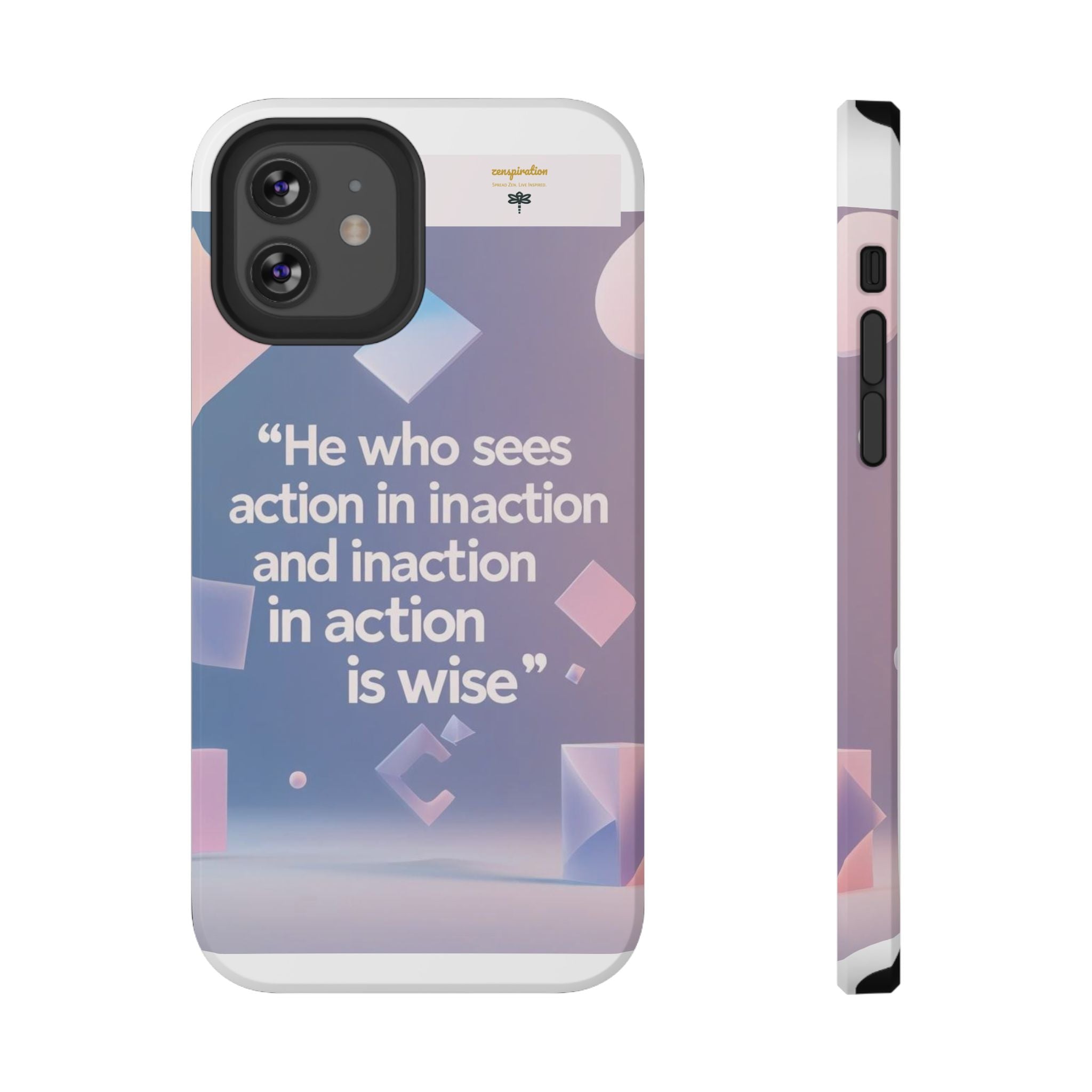 Inspirational Phone Case - Impact-Resistant Phone Cover, Motivational Gift, Quotes, Durable Phone Accessory, Unique Design