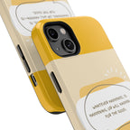 Optimistic Impact-Resistant Phone Case