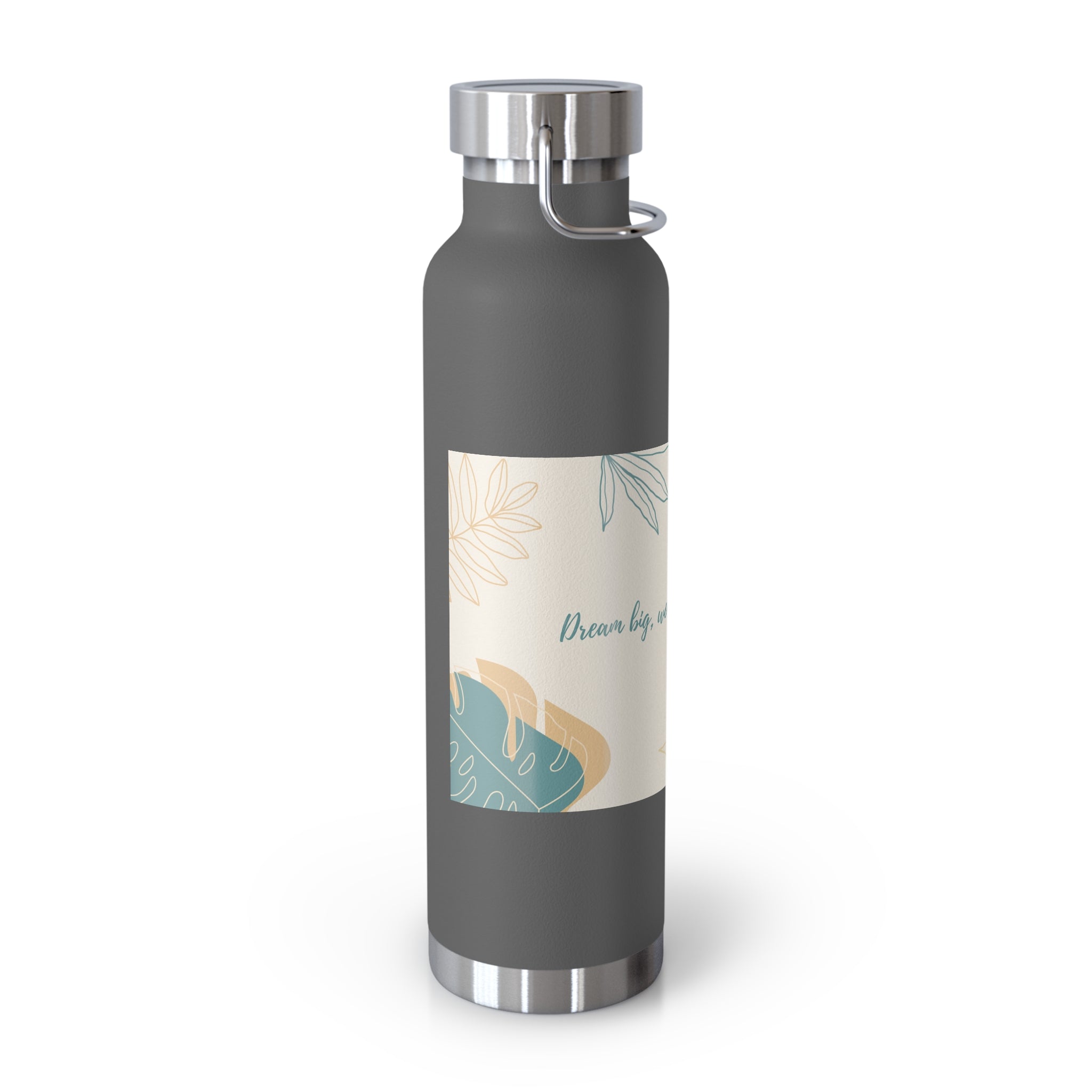 Inspirational Copper Vacuum Insulated Bottle, 22oz
