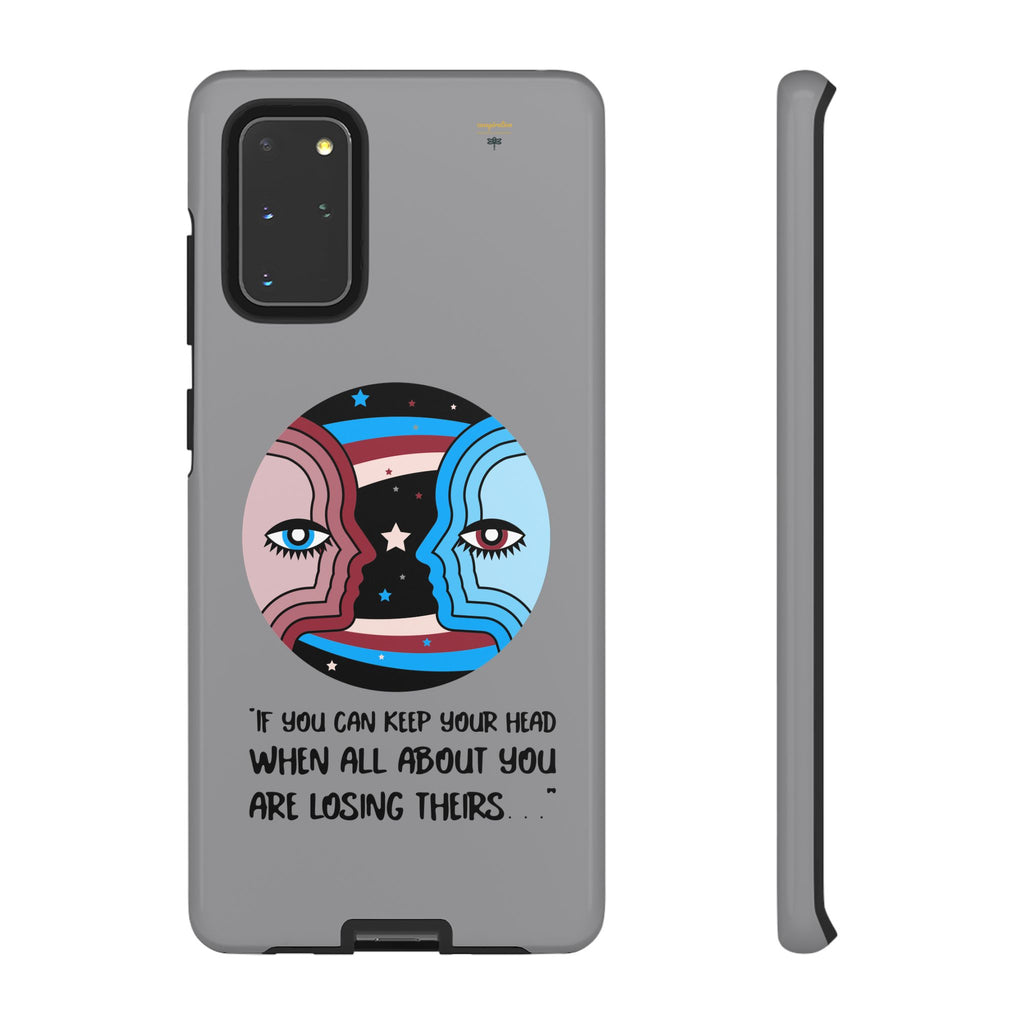 Inspirational Phone Case, Quote Phone Cover, Tough Phone Case, Motivational Cell Phone Accessory, Gift for Friends