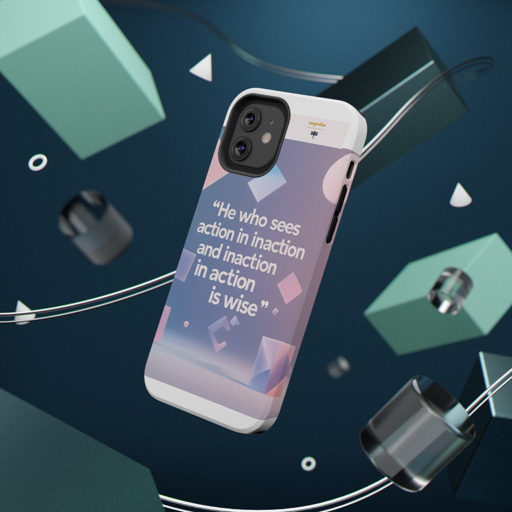 Inspirational Phone Case - Impact-Resistant Phone Cover, Motivational Gift, Quotes, Durable Phone Accessory, Unique Design