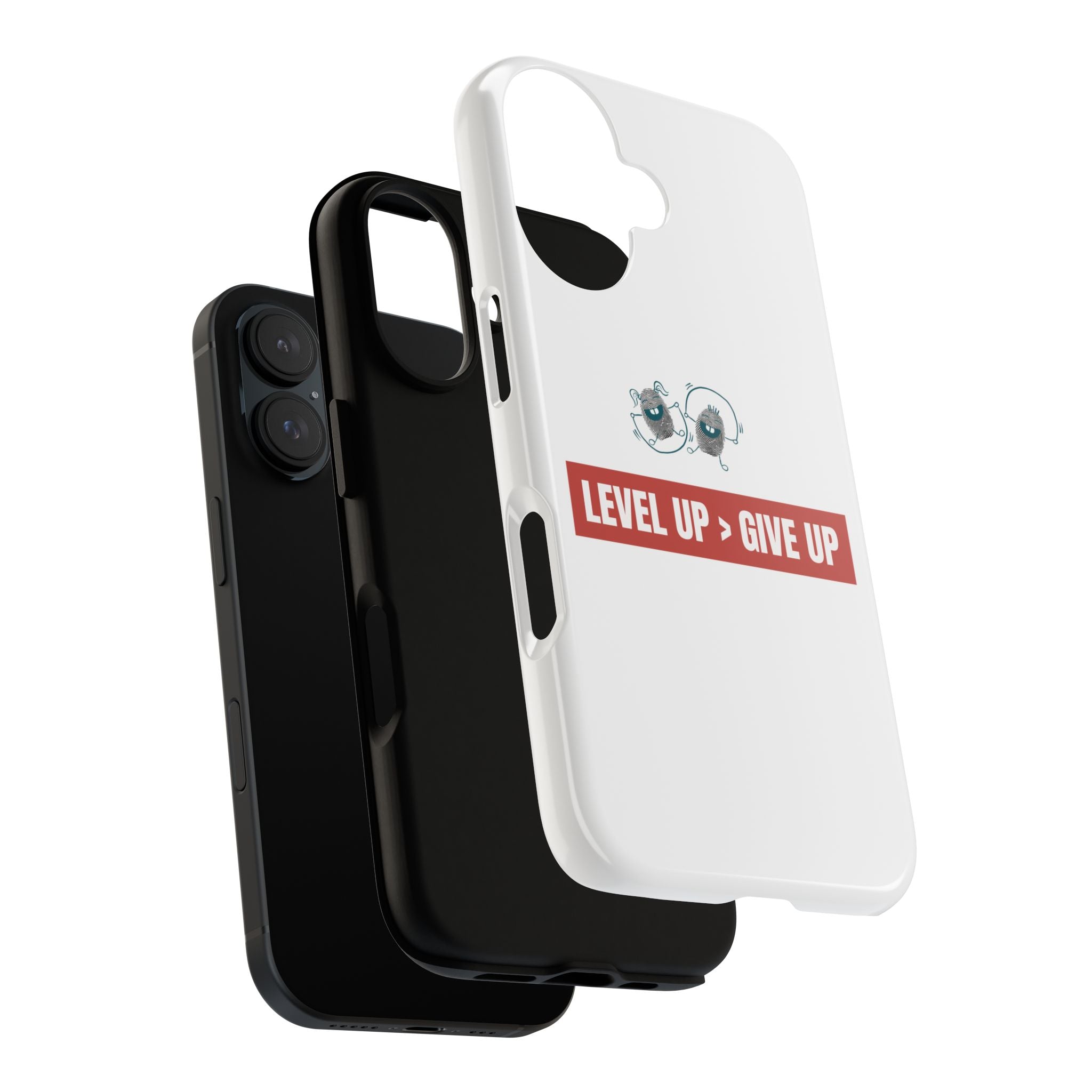 Tough Cases Phone Case, Motivational Gift for Gamers, Fitness Enthusiasts, Level Up Themed, Unique Phone Accessories, Work Hard Play Hard